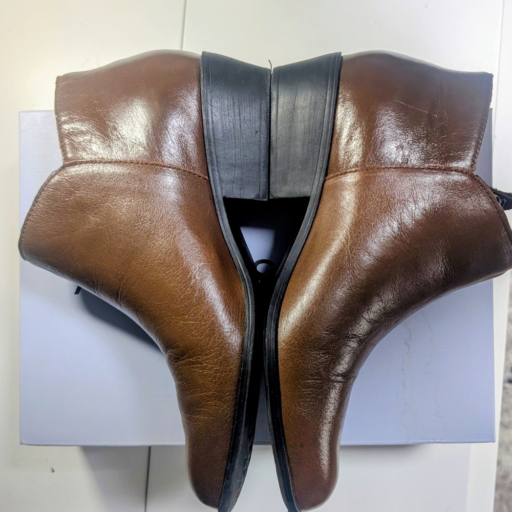 AEROSOLES Mocha Ankle Boots - Picture 4 of 7